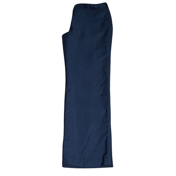 Loft Marisa fit Gray Wool Lined Straight Leg Dress Pants Size 10 Fully Lined - Picture 3 of 6